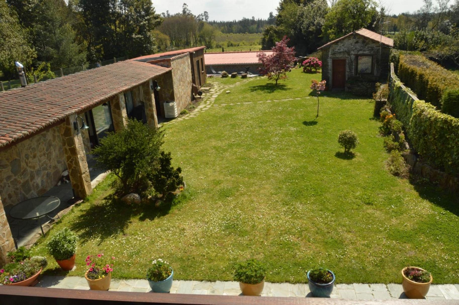 Lar da Mota Hotel Arzua Bagian luar foto